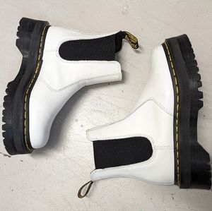 Doc Martens Chelsea platform shoes